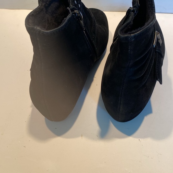 Rebound Faux Suede Booties - Picture 4 of 10